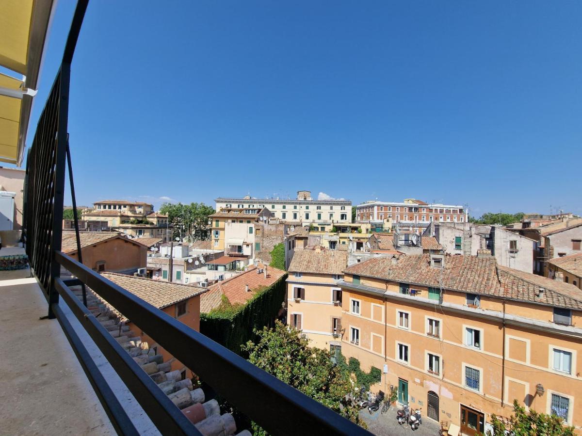 Luxury Top Floor In Trastevere Rome Buitenkant foto