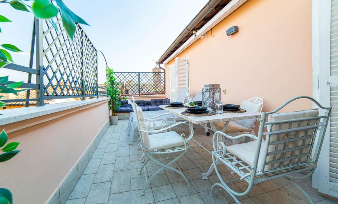 Luxury Top Floor In Trastevere Rome Buitenkant foto