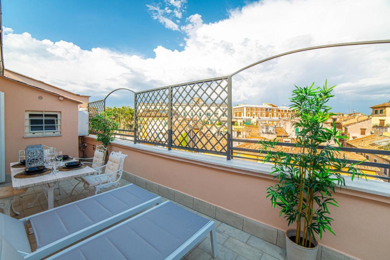 Luxury Top Floor In Trastevere Rome Buitenkant foto