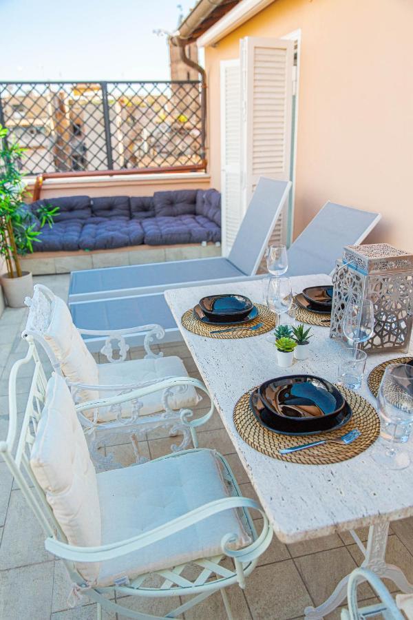 Luxury Top Floor In Trastevere Rome Buitenkant foto